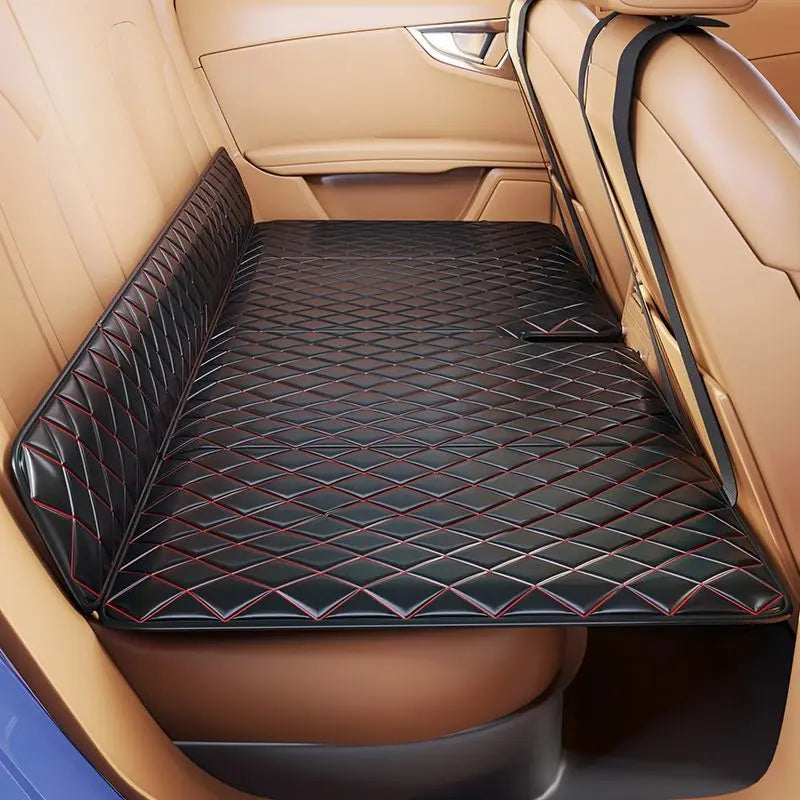 ATsafepro Folding Bed Car Travel Bed Sleeping Mattress for Car Vehicle Supplies Auto Camping Mat Camping Accessories