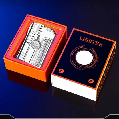 Metal Folding Laser Gun Style Lighter