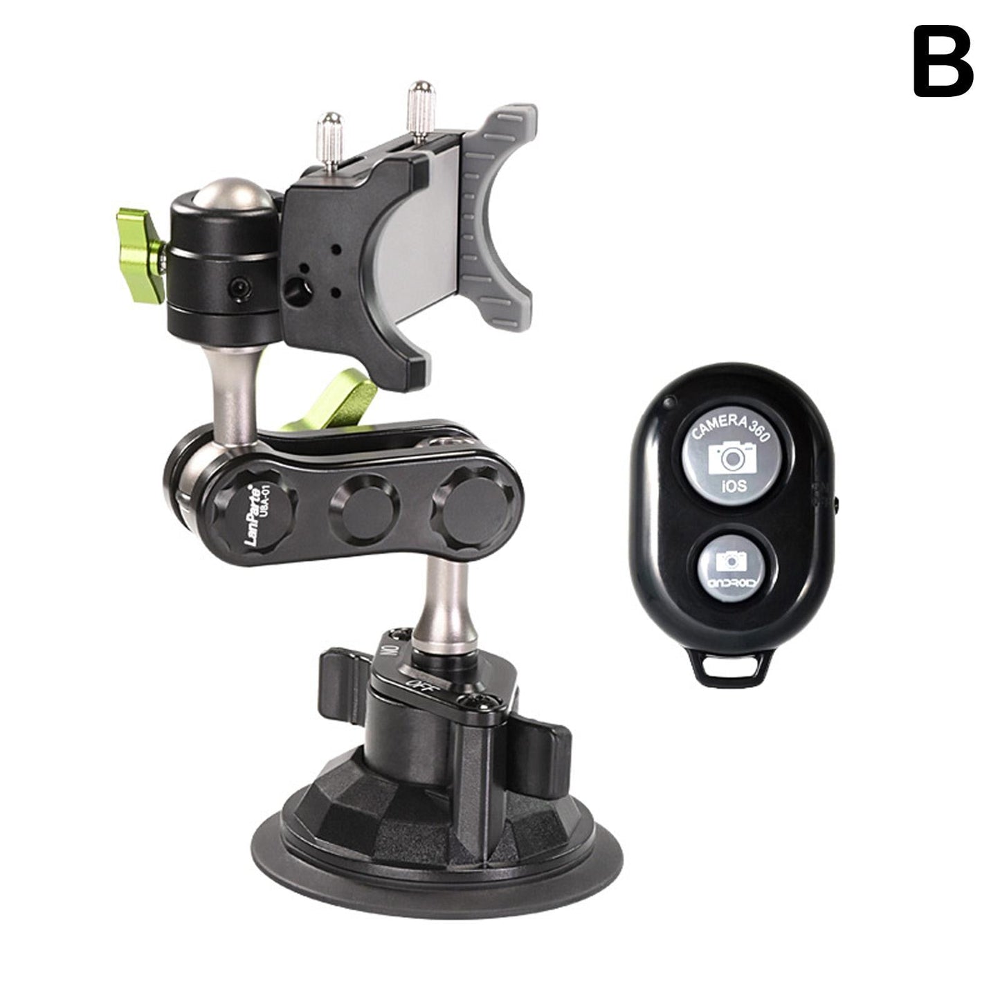 Car Shooting Mobile Phone Bracket Selfie Fixed Universal Outdoor Travel Self-driving Sucker Bracket For Car Window Windshield