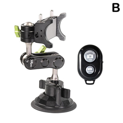 Car Shooting Mobile Phone Bracket Selfie Fixed Universal Outdoor Travel Self-driving Sucker Bracket For Car Window Windshield