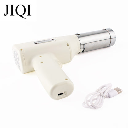 Automatic Electric Charging Wireless Hand Operated Pasta Maker Cutter Manual Spaghetti Noodles Dough Pressing Machine 3/5 Molds