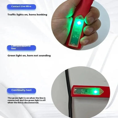 Foldable Wire Stripper 9 In 1 Multitool Electrician Pliers With Electricity Measurement Function Cable Cutting Crimping Tool