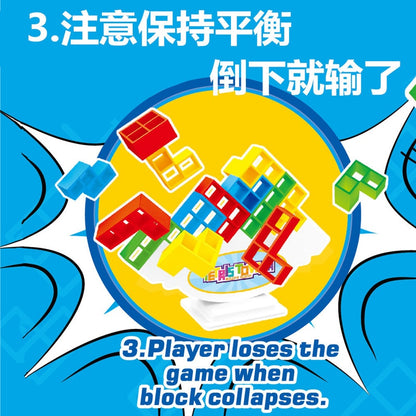 3D Tetra Tower Game