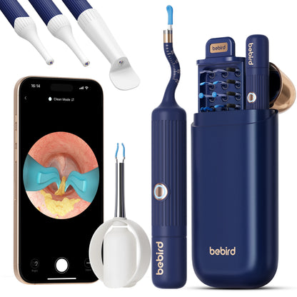 Bebird EarSight Plus I35R – 2026 HD Visual Ear Cleaner with Bendable Tweezers & All-in-One Wax Removal Kit