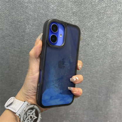 Luxury Luminous Quicksand Transparent Phone Case For iPhone 16 15 14 13 Pro Max