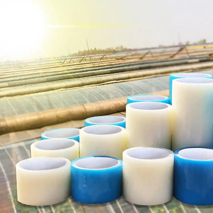 50M High Viscosity Greenhouse Film Repair Tape Waterproof Rainproof Tarpaulin Repair Tape High Cold Resistance Awning Shed Tape