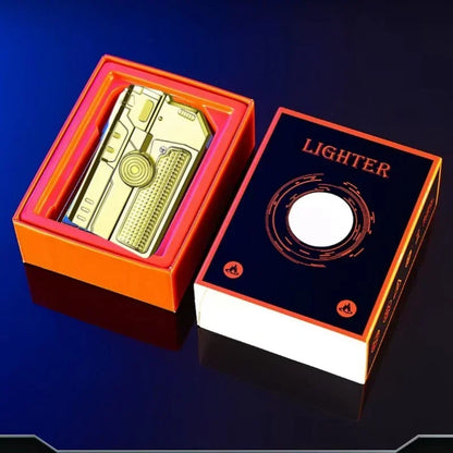 Metal Folding Laser Gun Style Lighter