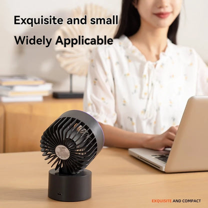 Desktop fan, small dormitory USB small fan, rechargeable fan, portable portable portable office clip on electric fan, student