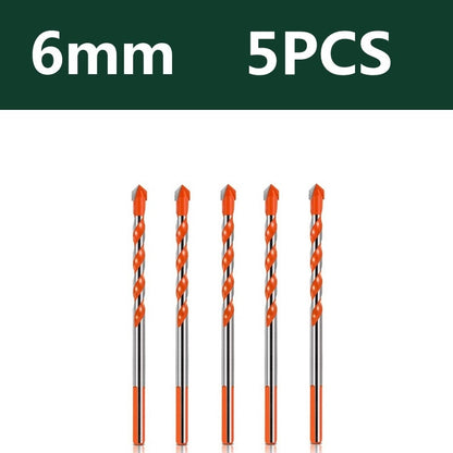 3-12mm Multifunctional Glass Metal Tile Drill Bit Triangle Diamond Drill Set Ceramic Concrete Brick Wood Punching Hole Saw Drill