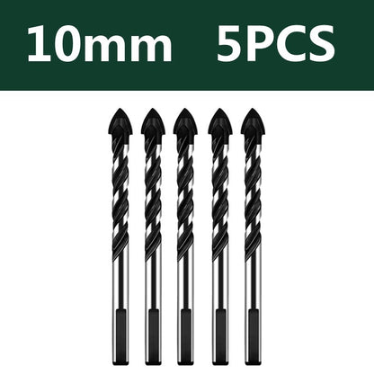 3-12mm Multifunctional Glass Metal Tile Drill Bit Triangle Diamond Drill Set Ceramic Concrete Brick Wood Punching Hole Saw Drill