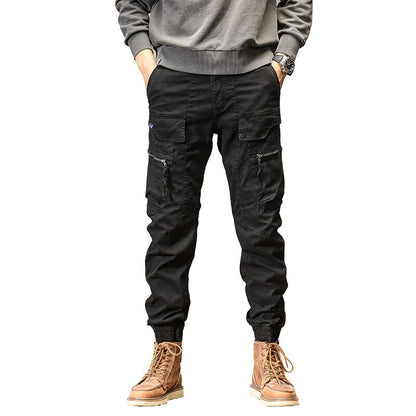 Joggers Cargo Pants Men Casual Y2k MultiPocket Male Trousers Sweatpants Streetwear Techwear Tactical Track Sport Green Pants Men