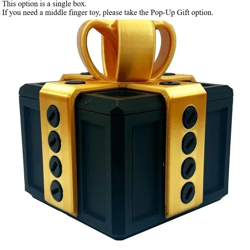Out of the box pop-up Middle Finger Gift Box