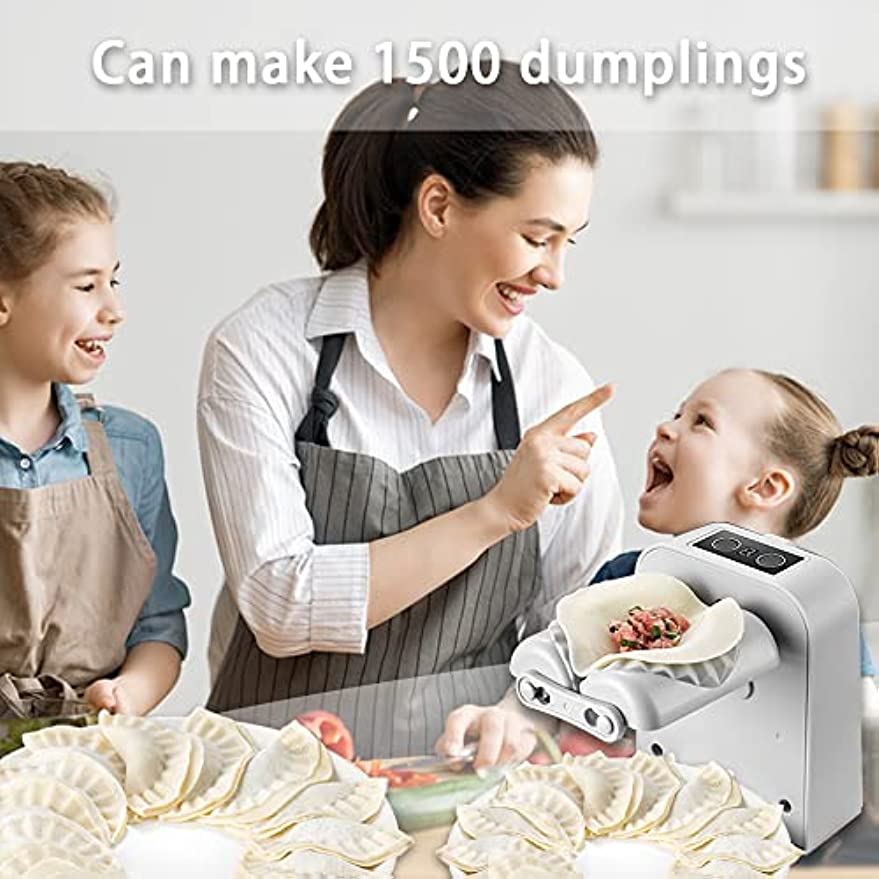 Electric Dumpling Maker Machine Household Automatic USB Charging Dumpling Maker Pressing Mould with Spoon Brush Kitchen Tool