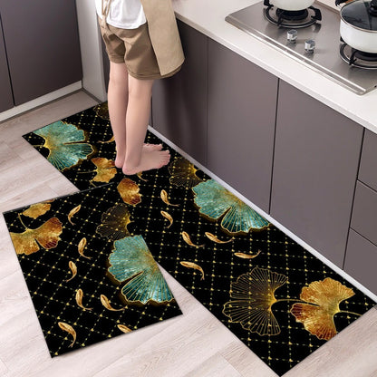 Fashion Simple Nordic Style Kitchen Mat Floor Carpet House Hold Long Strip Door Modern Home Decor