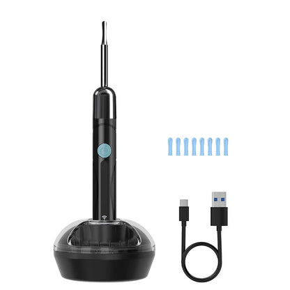 WiFi Ear Camera 1080P with Earwax Removal Tool – iOS & Android Compatible