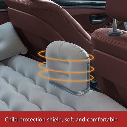 Multifunctional PVC Flocking inflatable car mattress car accessories inflatable bed travel goods