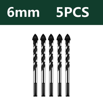 3-12mm Multifunctional Glass Metal Tile Drill Bit Triangle Diamond Drill Set Ceramic Concrete Brick Wood Punching Hole Saw Drill