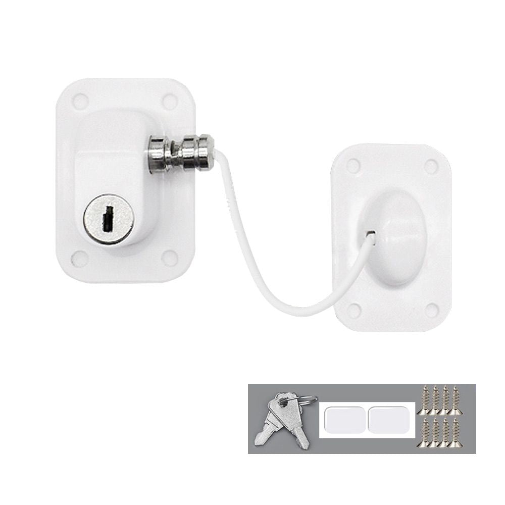 1PCS Baby Safety Refrigerator Lock With Keys or Coded Lock Infant Security Cabinet Locks Sliding Closet Door Locks
