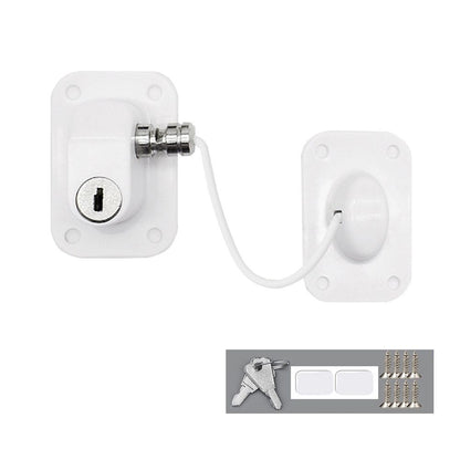 1PCS Baby Safety Refrigerator Lock With Keys or Coded Lock Infant Security Cabinet Locks Sliding Closet Door Locks