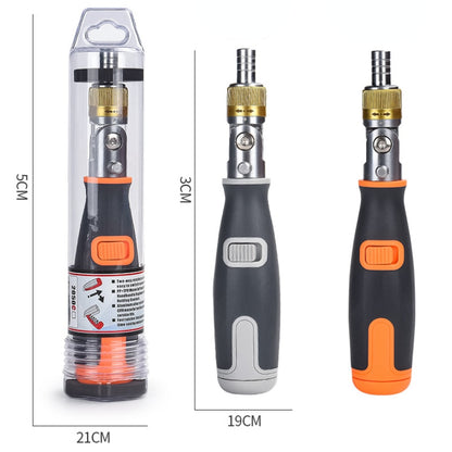 10 in 1 Professional Screwdriver Sets Hand Tool Angle Ratchet Corner Screwdriver Sets Multi-functional Screw drivers With Bits