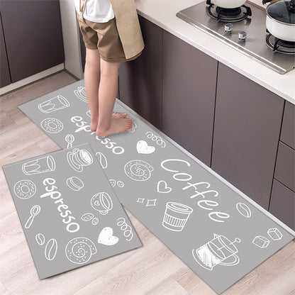 Fashion Simple Nordic Style Kitchen Mat Floor Carpet House Hold Long Strip Door Modern Home Decor