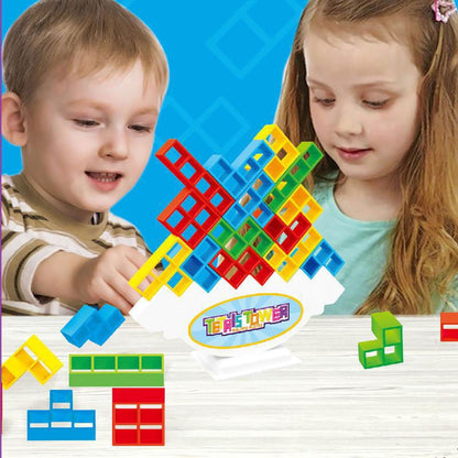 3D Tetra Tower Game