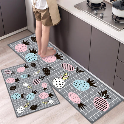 Fashion Simple Nordic Style Kitchen Mat Floor Carpet House Hold Long Strip Door Modern Home Decor