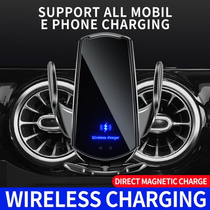 Car Phone Holder For Mercedes Benz 2008 2009 2010 C Class W204 Wireless Charger USB Infrared Fast Charging