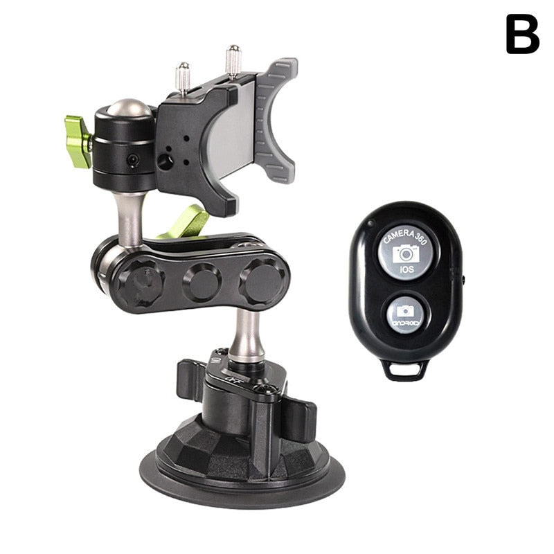New Phone Stand Car Mobile Phone Bracket Cell Phone Phone Holder Stabilizer For Cell Phone Selfie Stick 360° Rotation Holder