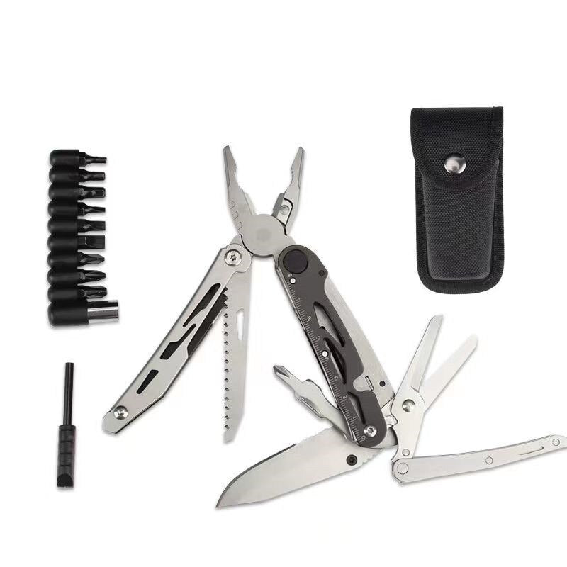 Multifunctional Pliers Scissors Outdoor Disassembly Tools Multi-Purpose Knife Portable Folding Pliers Adventure Survival Tool