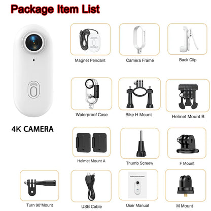 Smallest 4K POV Camera