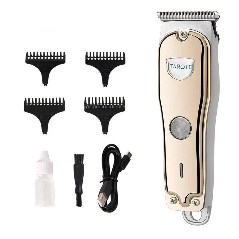 Usb Charging Oil Head Liquid Crystal Display Hairdresser