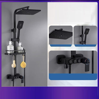 All-copper Wall-mounted Constant Temperature Digital Display Bathroom