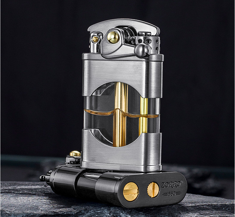 Kerosene Lighter For Transparent Oil Bin