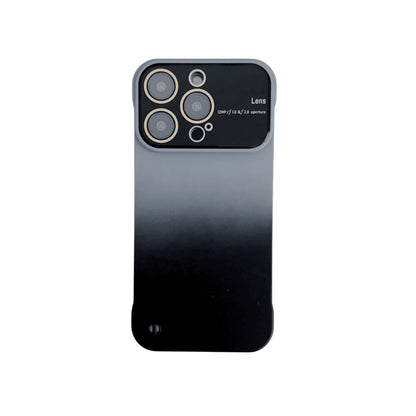 Phone Case Protective Frameless Large Window Hard Gradient Color
