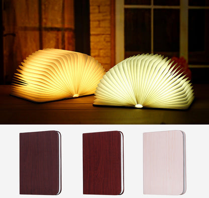 Bedroom Rechargeable Bedside Lamp  Turning And Folding