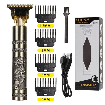 Self-Service Hair Clipper Dog Hair Clipper Children T9 Hair Clipper Buddha Head Dragon And Phoenix Electric Hair Cutter
