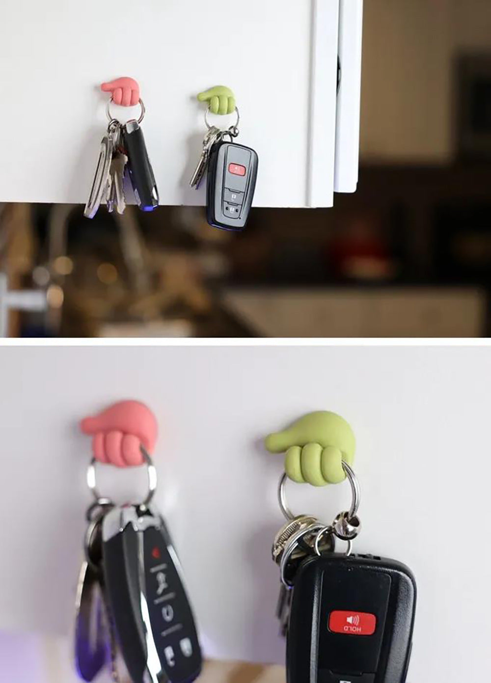 Multifunctional Clip Handy Holder Thumb Hook Silicone Seamless