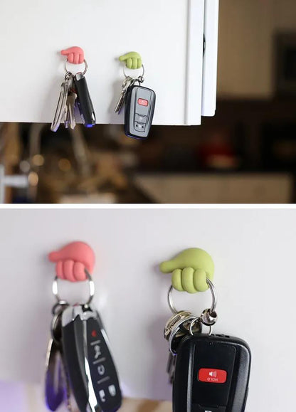 Multifunctional Clip Handy Holder Thumb Hook Silicone Seamless
