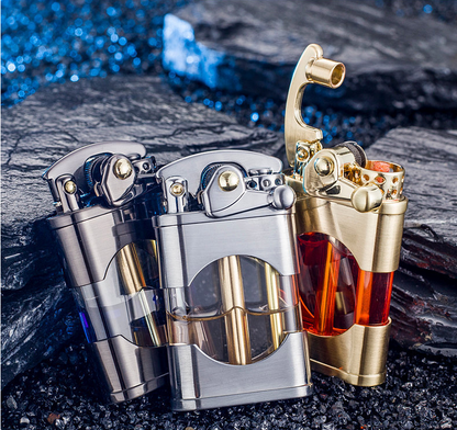 Kerosene Lighter For Transparent Oil Bin