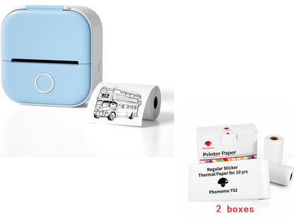 Portable Mini Thermal Label Printer