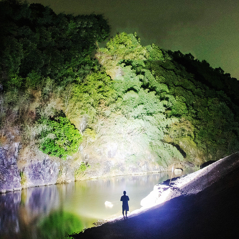 High Power Bright Flashlight Long Range Shooting