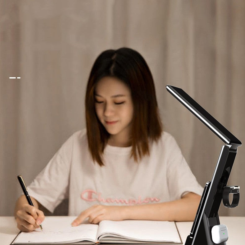 Desktop Mobile Phone Wireless Desk Lamp Bedroom Learning Simple