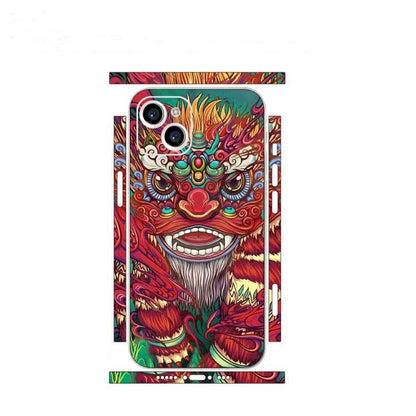 3M Decal Skin for iPhone 14 13 12 Pro Max Mini Cartoon Back Film Cover Protector Wrap Ultra Thin Sticker