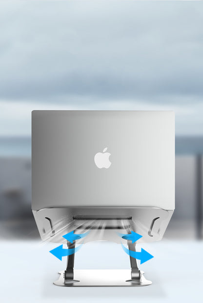 Compatible with Apple, Adjustable Lifting Laptop Bracket Aluminum Alloy Desktop Folding Ipad Tablet Cooling Bracket