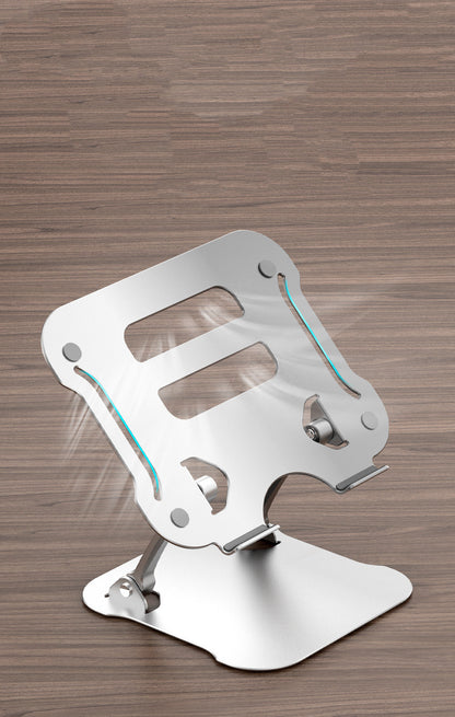 Compatible with Apple, Adjustable Lifting Laptop Bracket Aluminum Alloy Desktop Folding Ipad Tablet Cooling Bracket